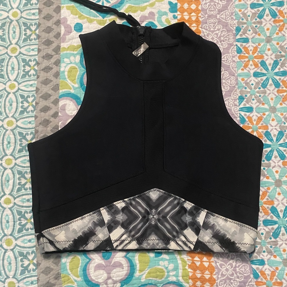 Hurley wetsuit crop top